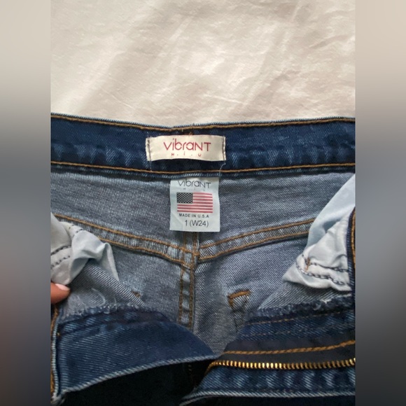 DARK BLUE MOM JEANS - Picture 4 of 4